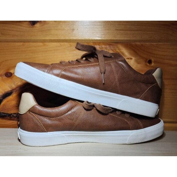 Nautica Brown Shoes Size 9.5 Casual Brown Leather Mens Size 9.5 - Picture 7 of 8